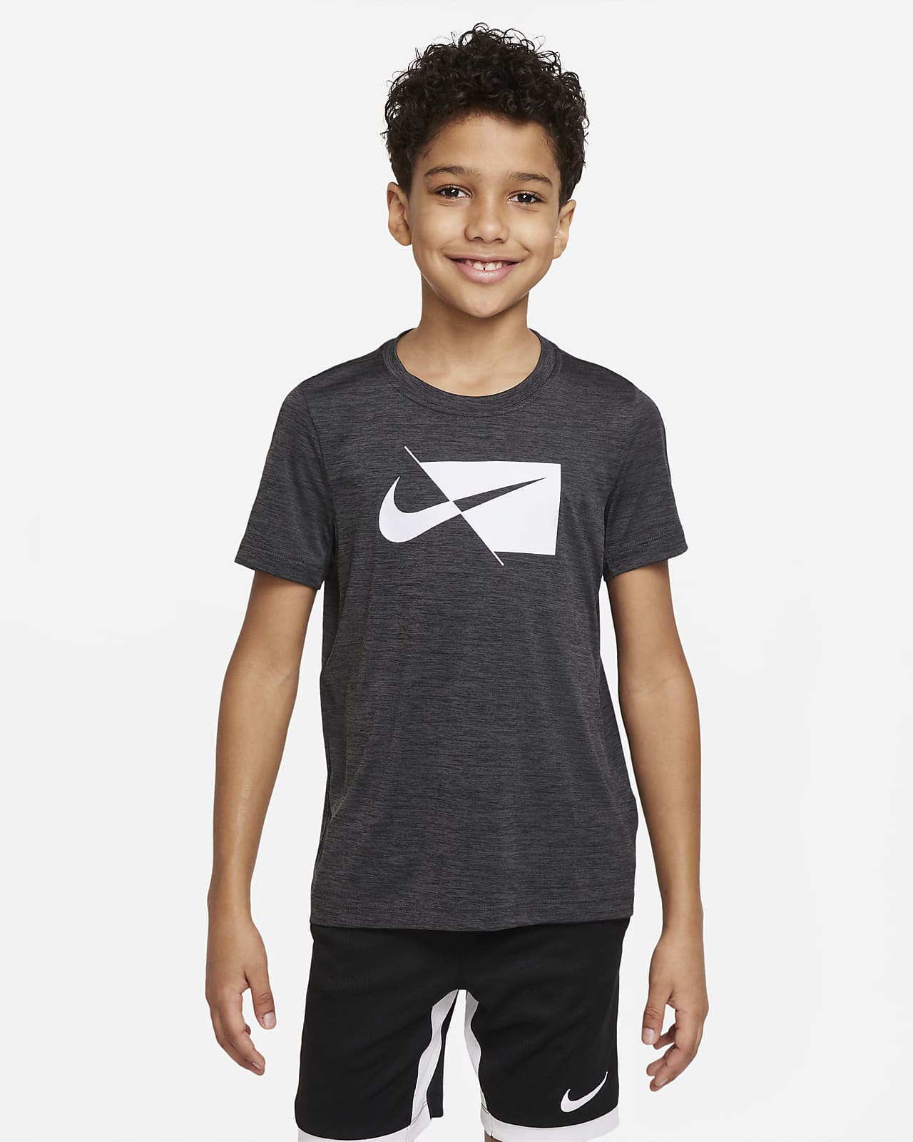 Nike Older Kids' (Boys') Short-Sleeve Training Top. Nike CA