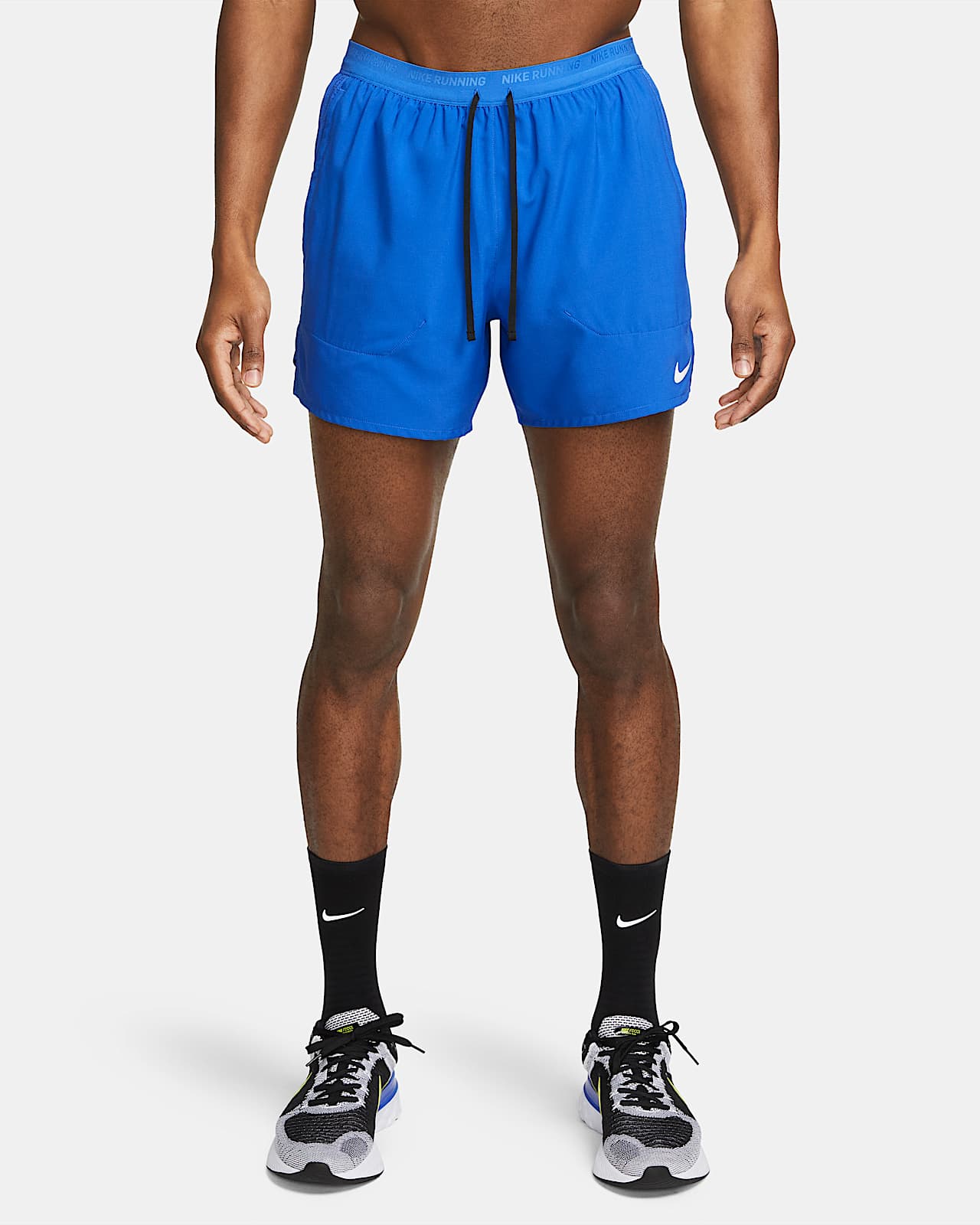 Brief-Lined Running Shorts. Nike BE