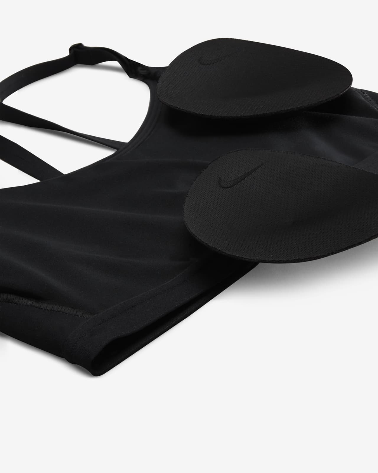 Longline Recycled Nylon Sports Bras. Nike SI