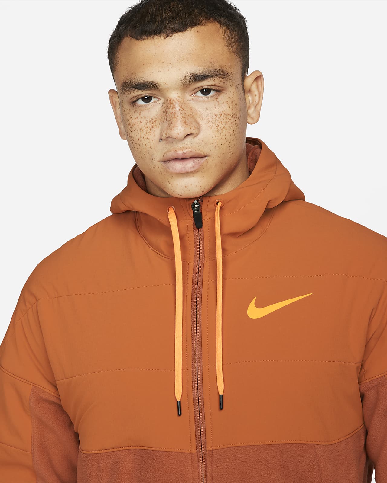 nike therma winterized full zip hoodie