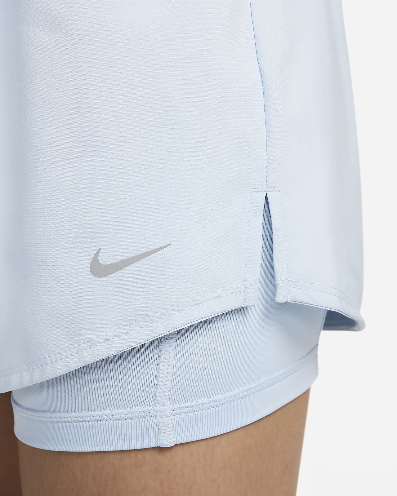 Nike One Women's Dri-FIT Mid-Rise 8cm (approx.) 2-in-1 Shorts. Nike IL