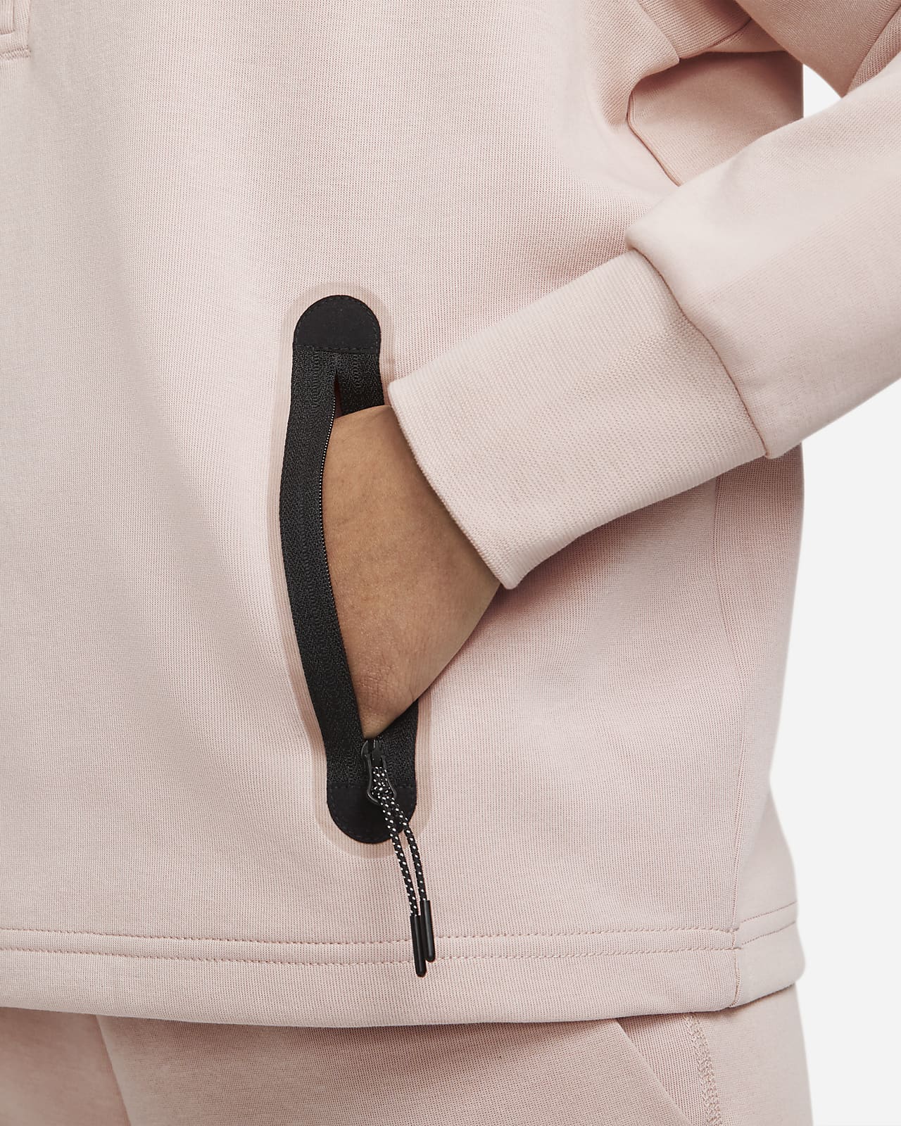 Prenda para la superior con cierre de 1/4 para mujer Nike Sportswear Tech  Fleece. Nike MX