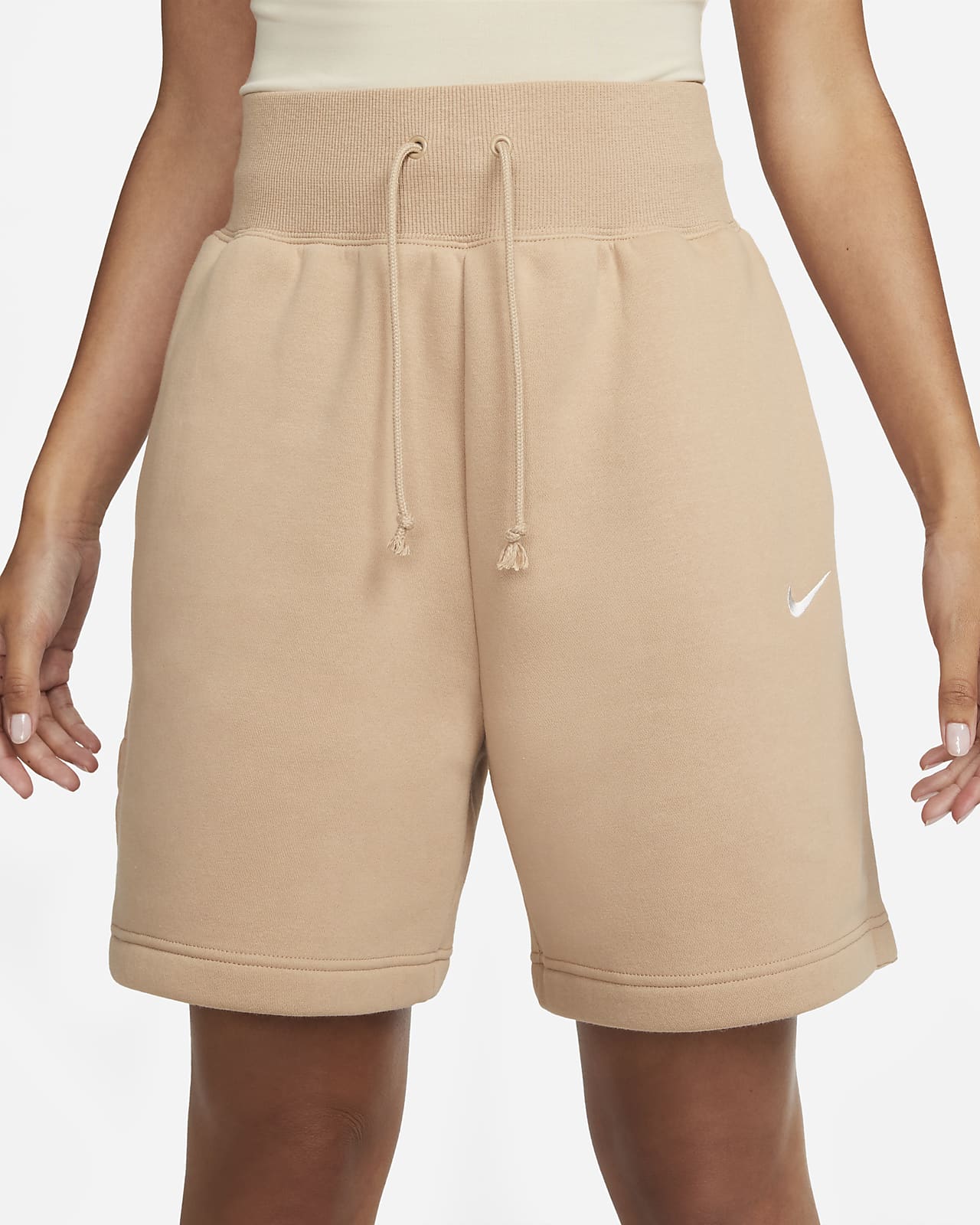 high waisted athletic shorts nike