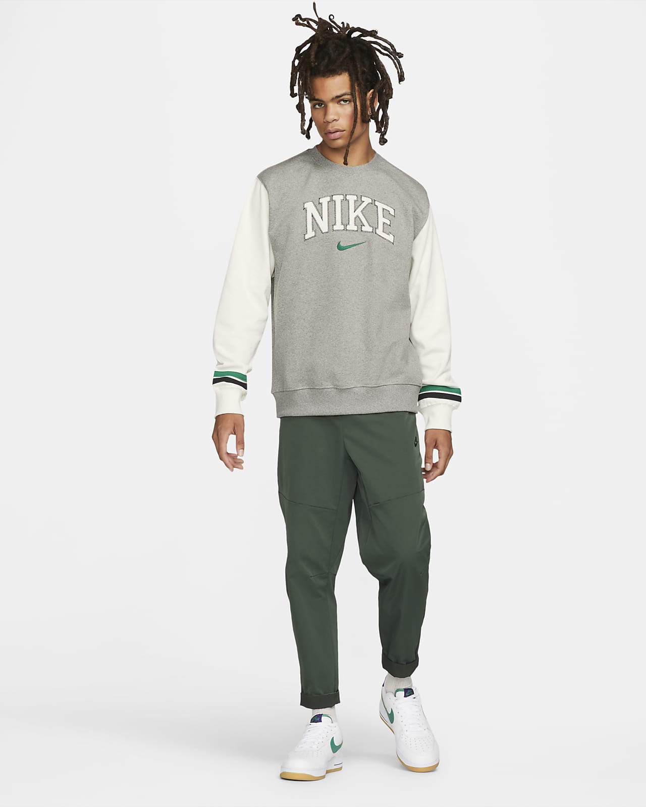 Nike Sportswear Sudadera de chándal de tejido Fleece retro - Hombre. Nike ES