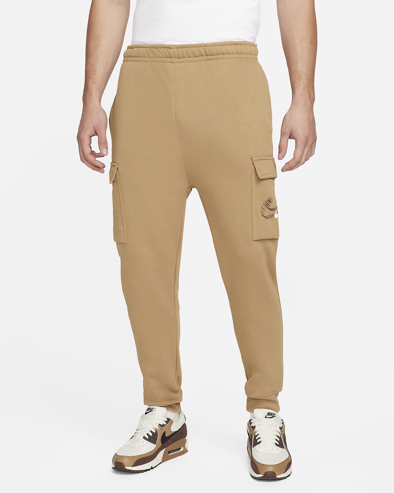 Мужские флисовые брюки карго Nike Sportswear