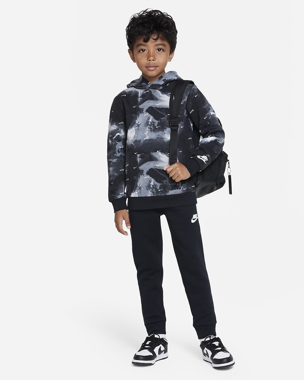 Nike Sportswear Club Fleece Sweatshirt Set Younger Kids' Set. Nike NL