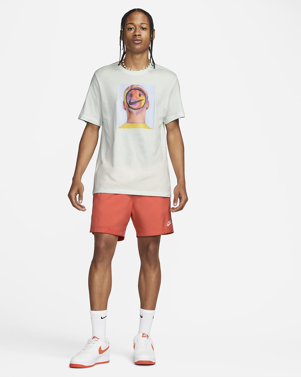 nike cream t shirt