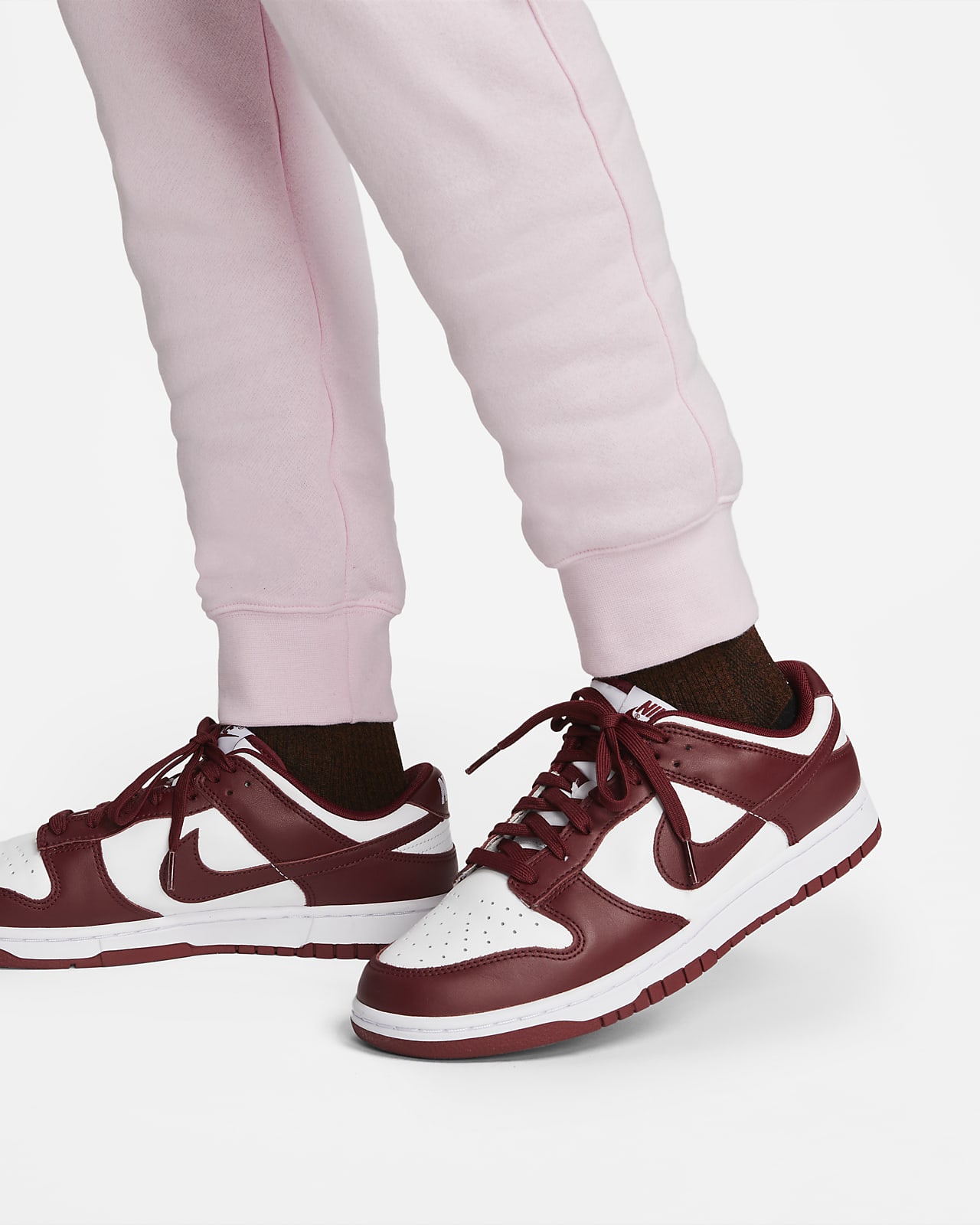 nike sportswear club fleece maroon