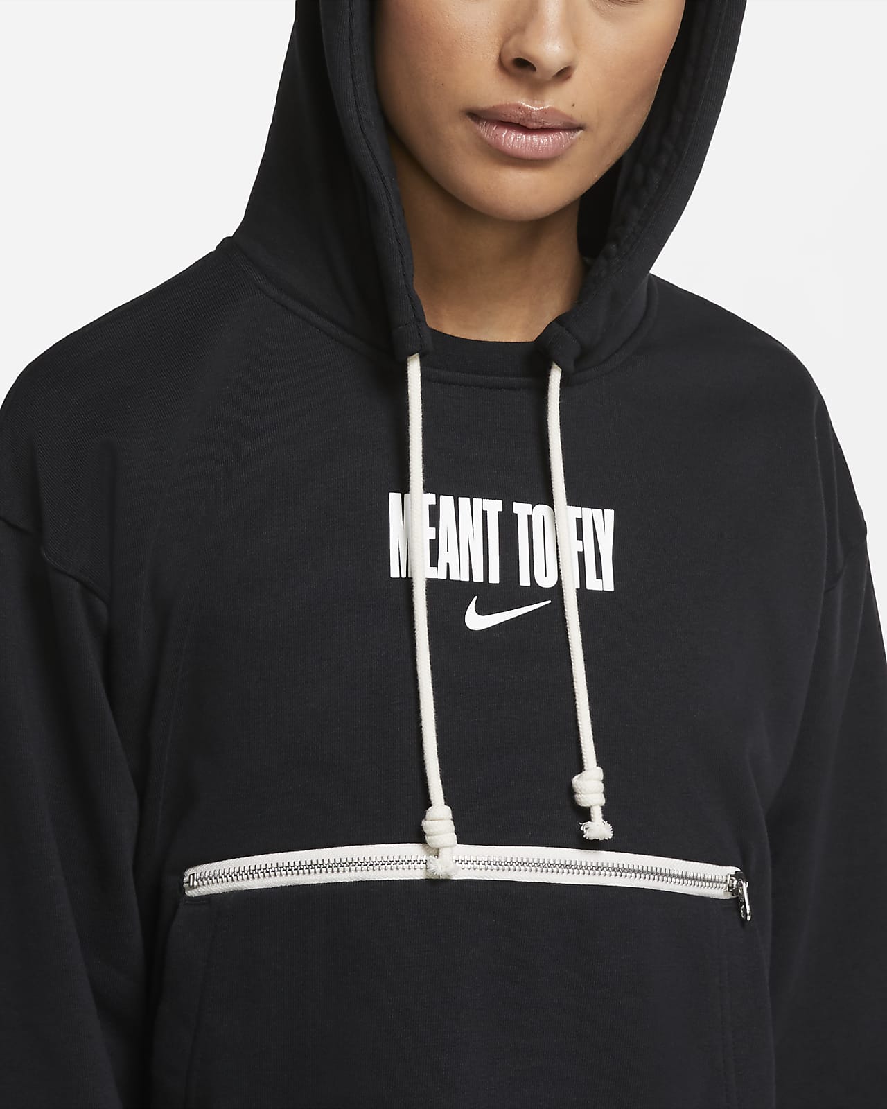 nike swoosh graphic sweatshirt