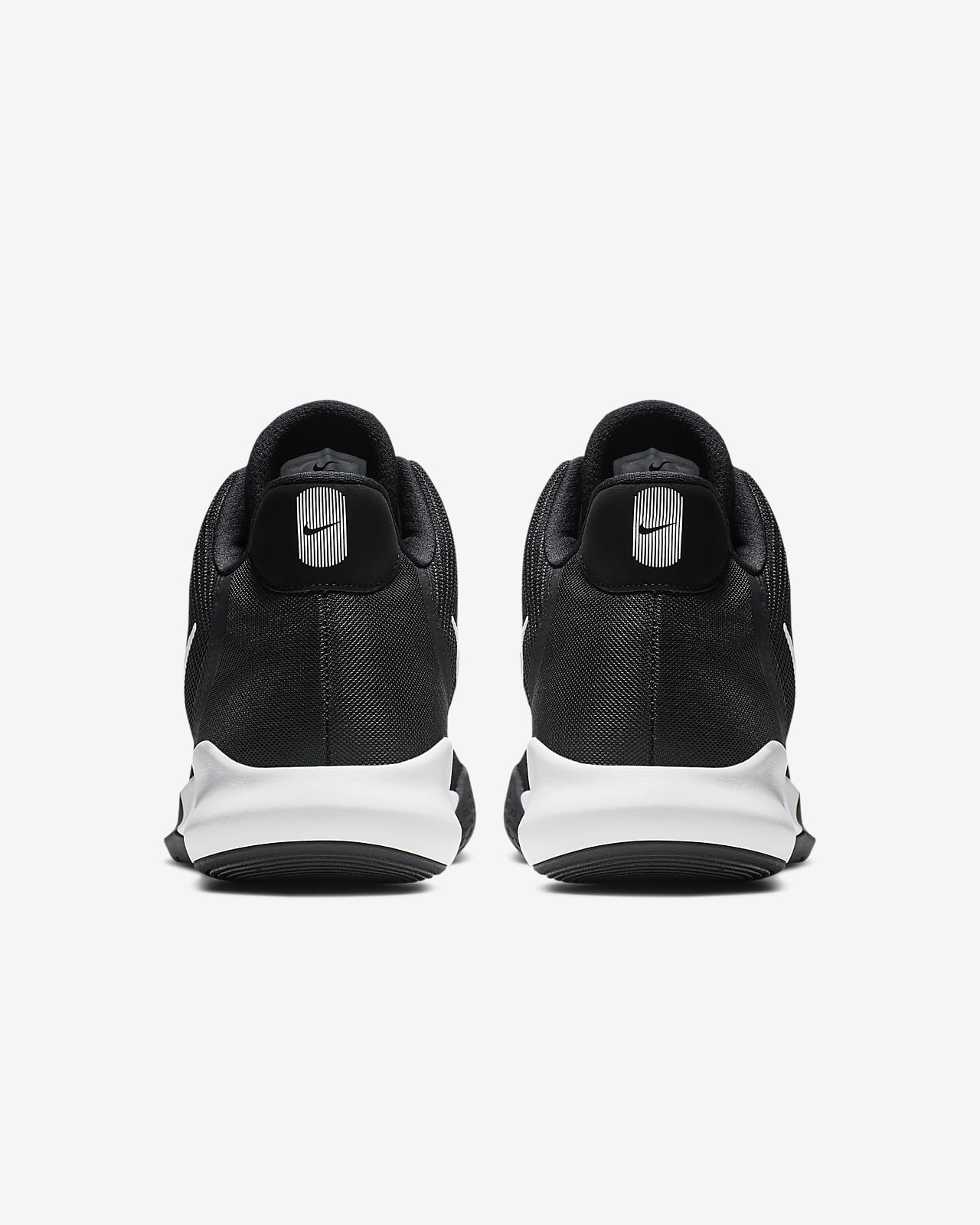 nike precision 3 black white