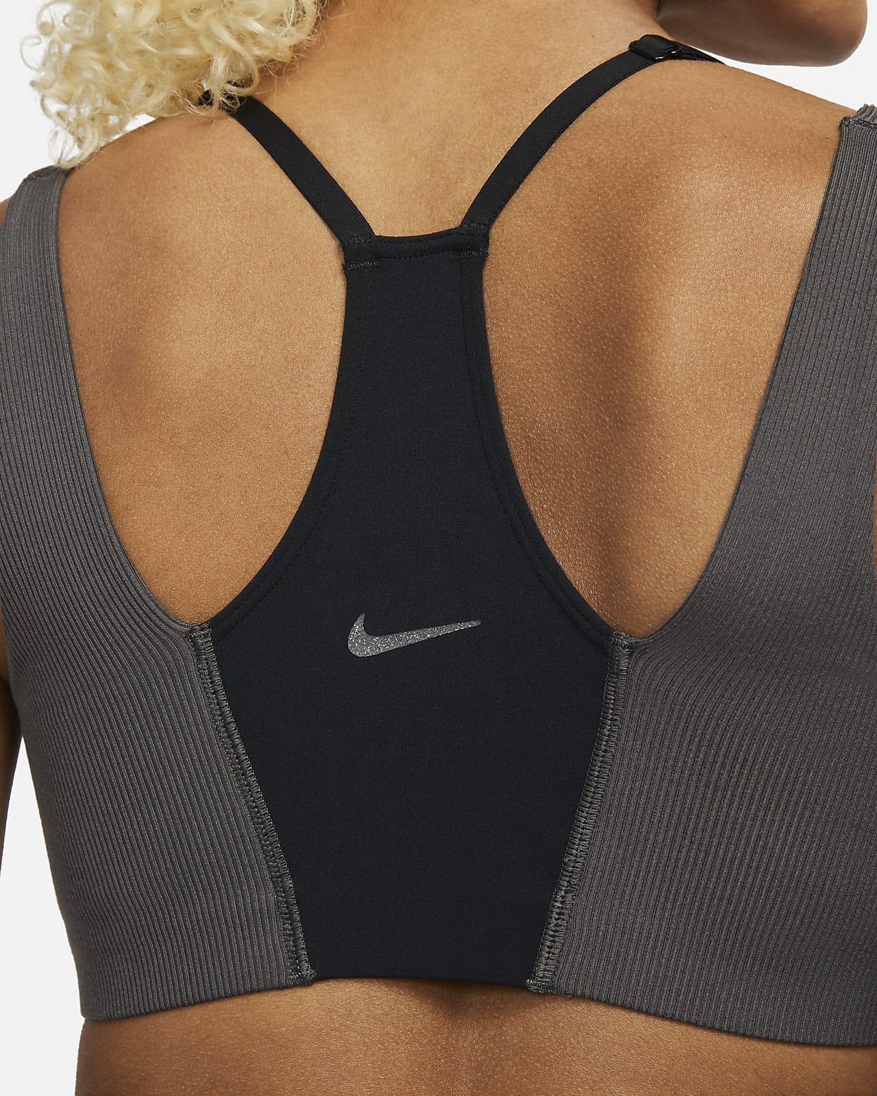 Nike Yoga Indy Women's Light-Support Lightly Lined Ribbed Sports