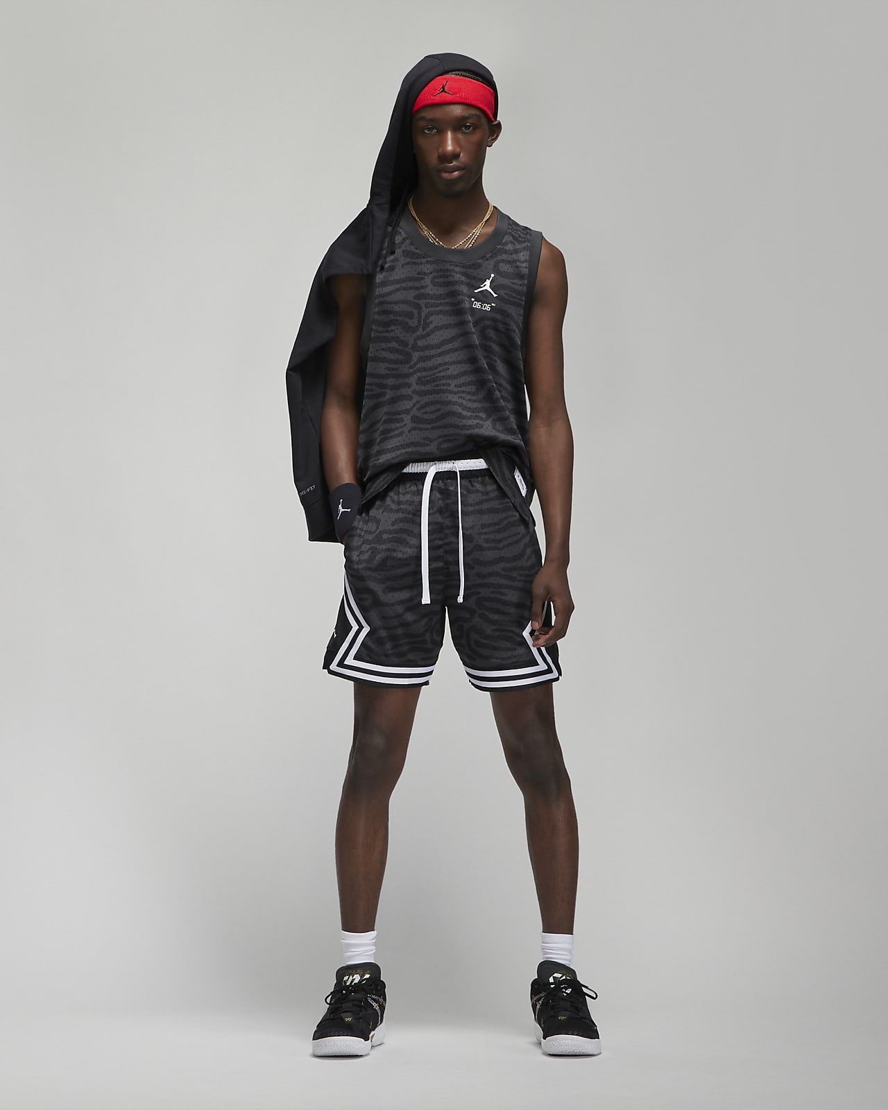 Jordan Dri-FIT Sport BC Men's Printed Diamond Shorts. Nike NO