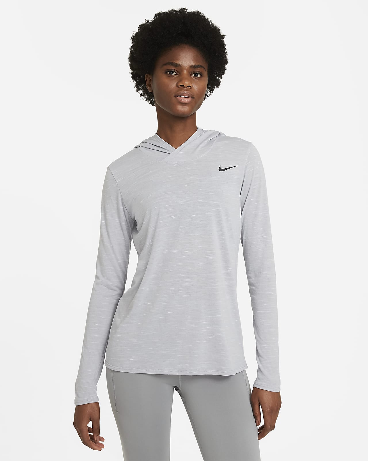 Camiseta de entrenamiento de manga larga con capucha para mujer Nike  Legend. Nike.com