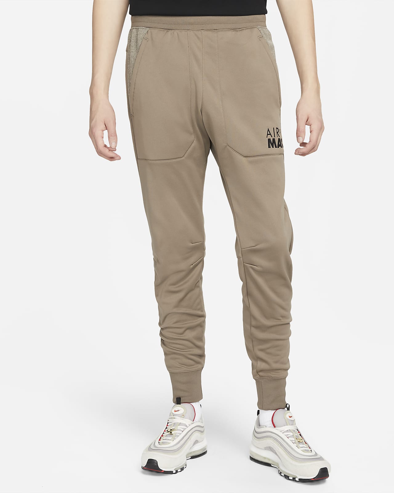 olive nike fleece joggers