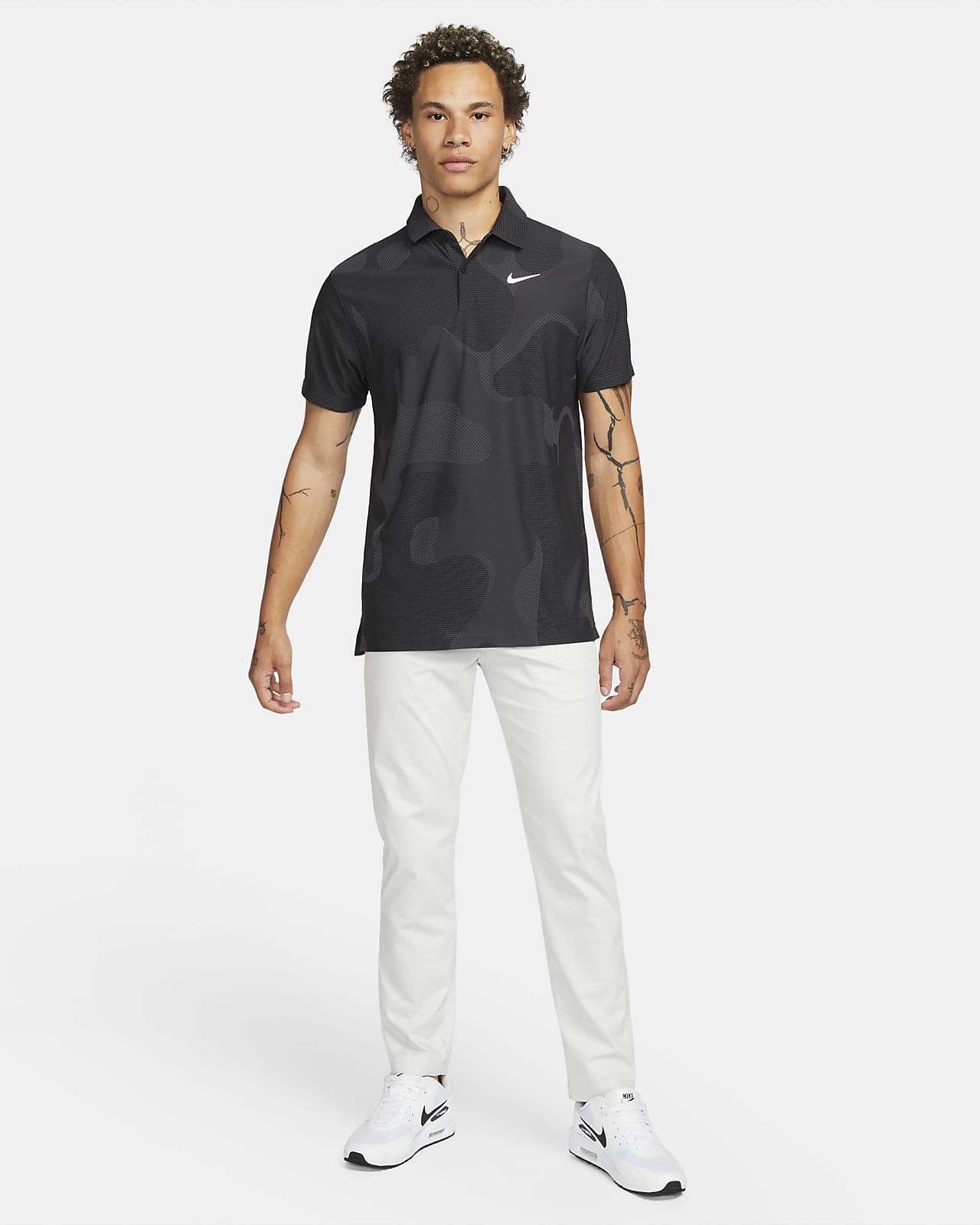 Nike Dri FIT ADV Tour Polo de golf de camuflaje Hombre. Nike ES