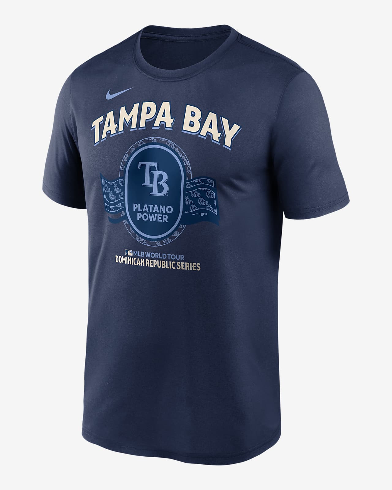 Tampa Bay Rays 2024 MLB World Tour Dominican Republic Series Legend Men's Nike Dri-FIT MLB T-Shirt