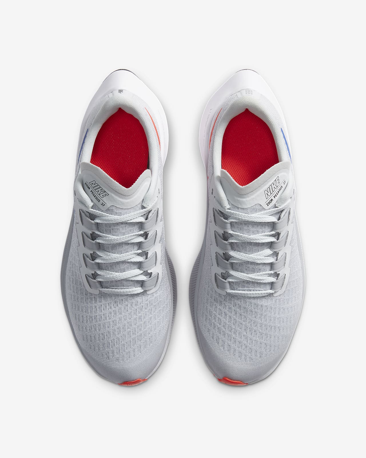 nike wolf grey running shoes