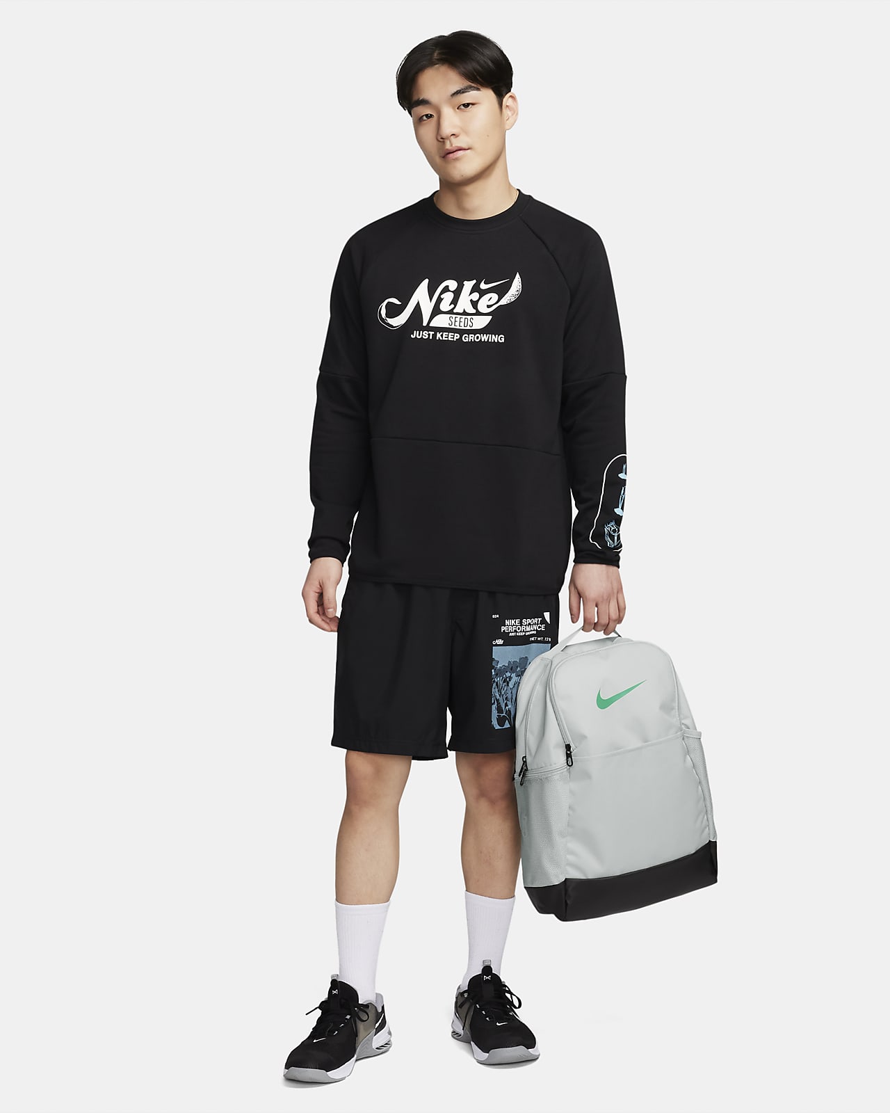 Buy Nike Black Brasilia 9.5 Training Backpack (Medium, 24L) from