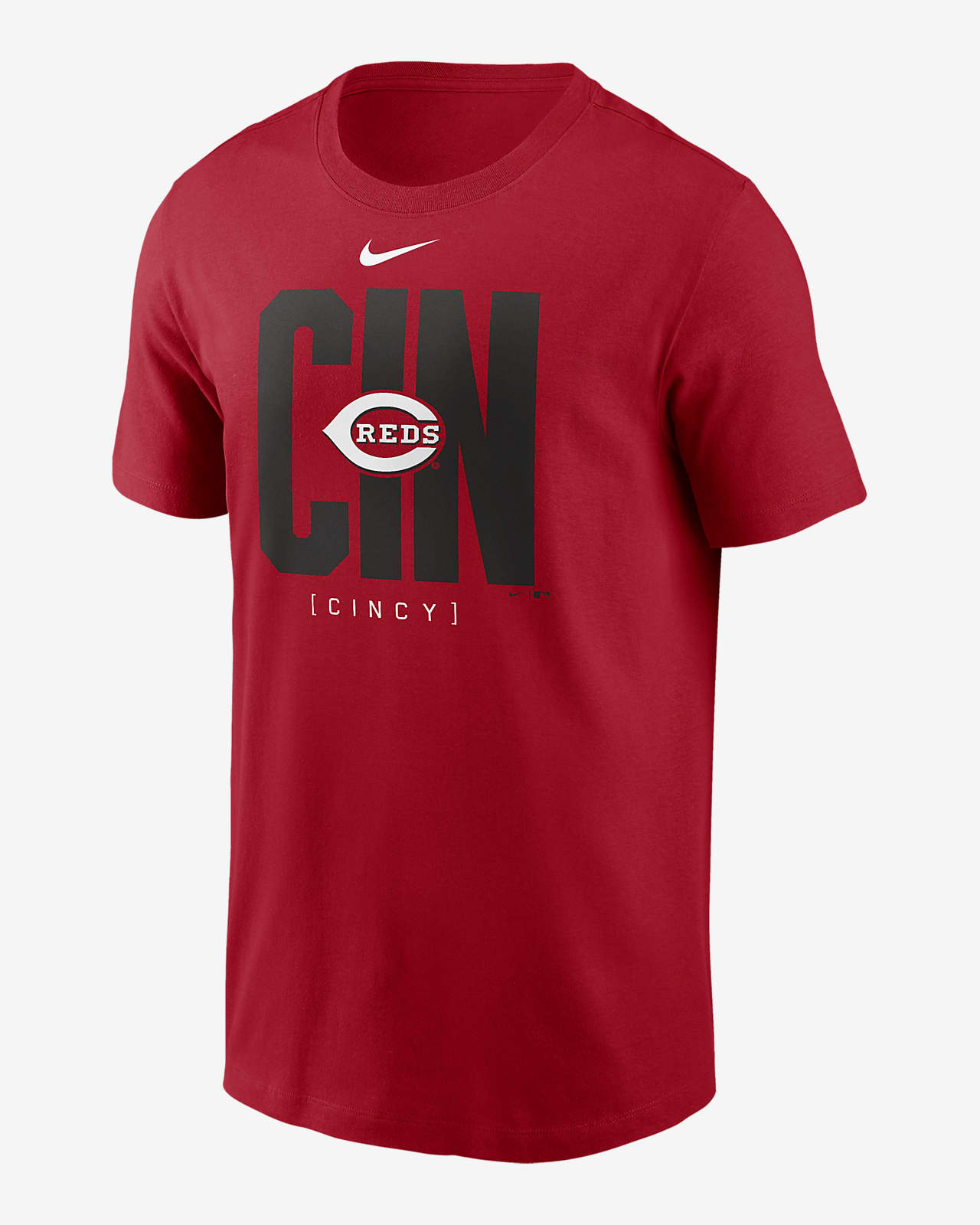 Cincinnati Reds Team Scoreboard Men's Nike MLB T-Shirt
