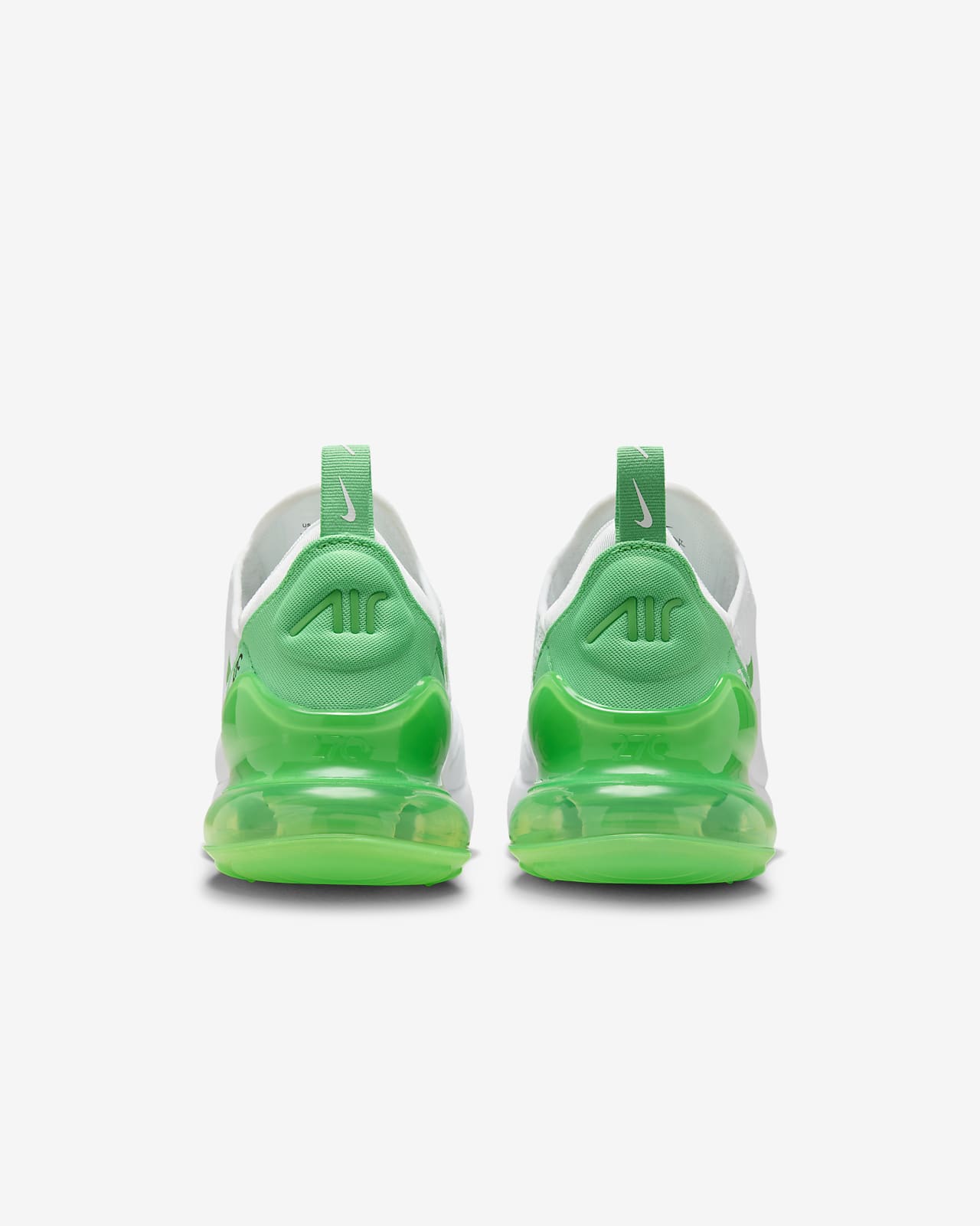 Air max 270 outlet white neon green