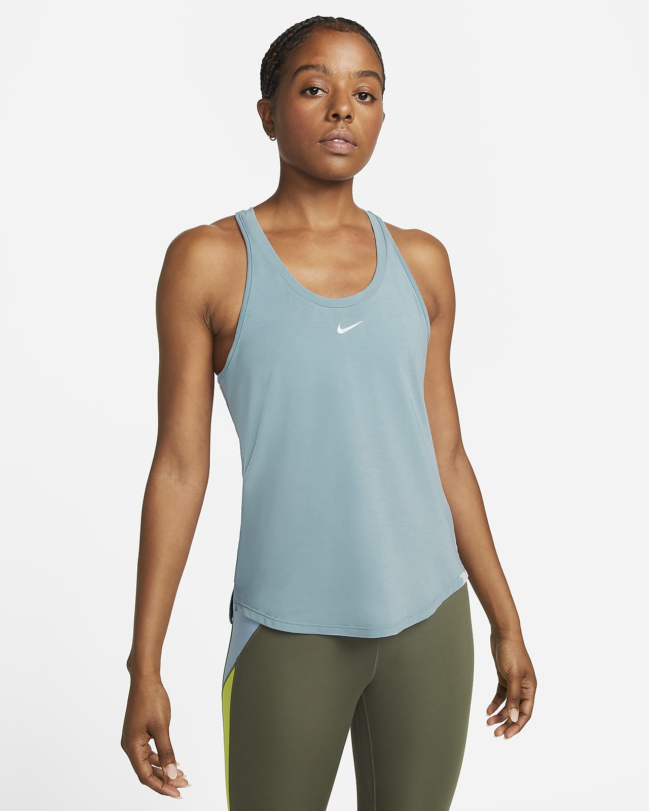 Camiseta de tirantes de ajuste estándar para mujer Nike Dri-FIT One Luxe