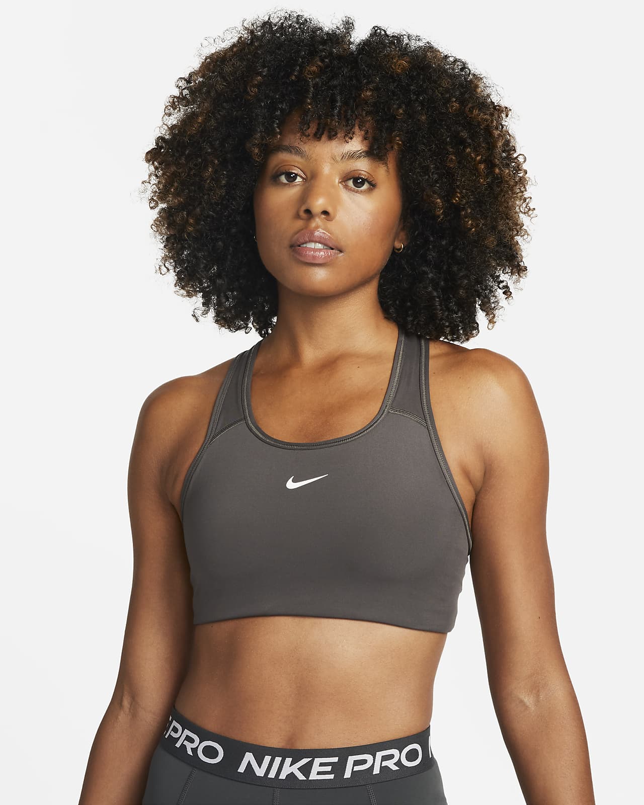 Nike Swoosh Women's Medium-Support 1-Piece Pad Sports Bra