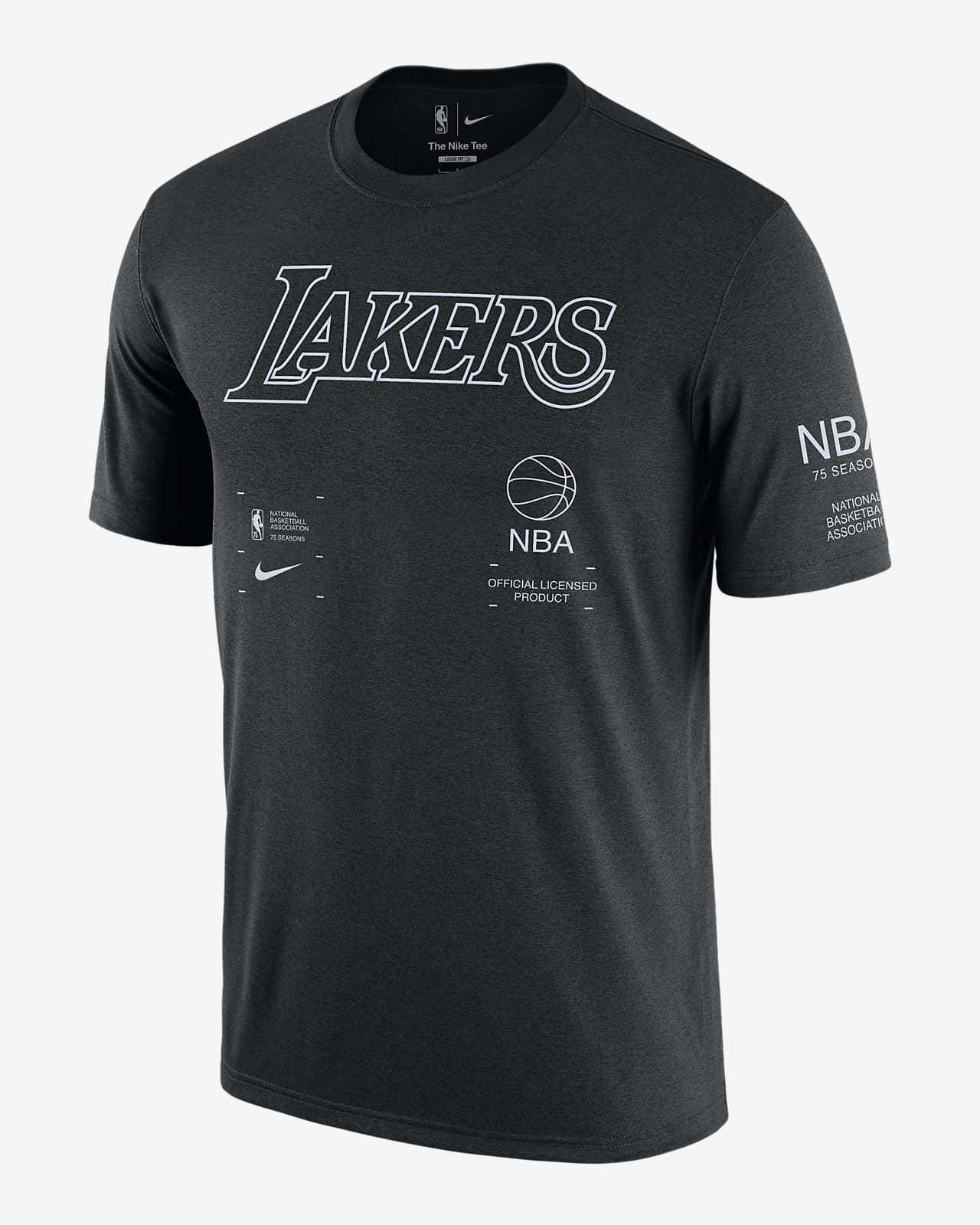T-shirt męski Nike NBA Los Angeles Lakers Courtside