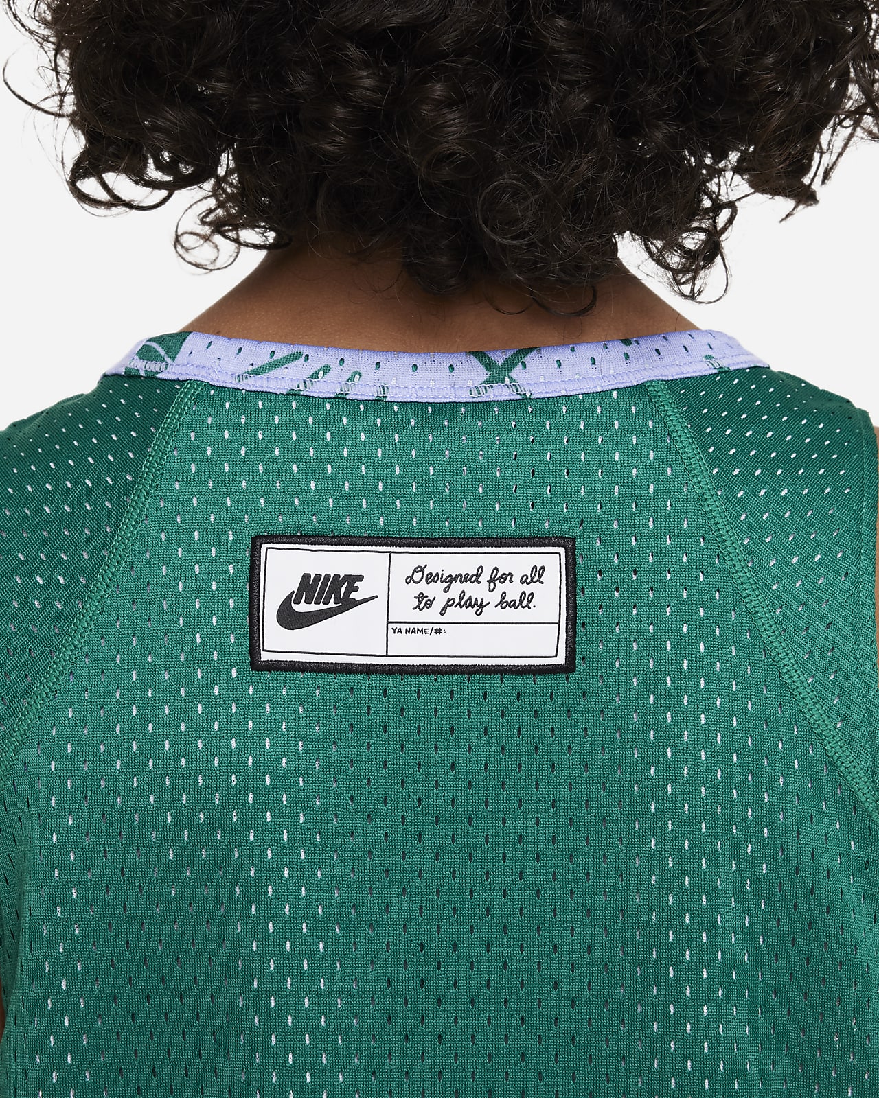 Nike Culture of Basketball Youth Reversible Jersey - Black - Throwback