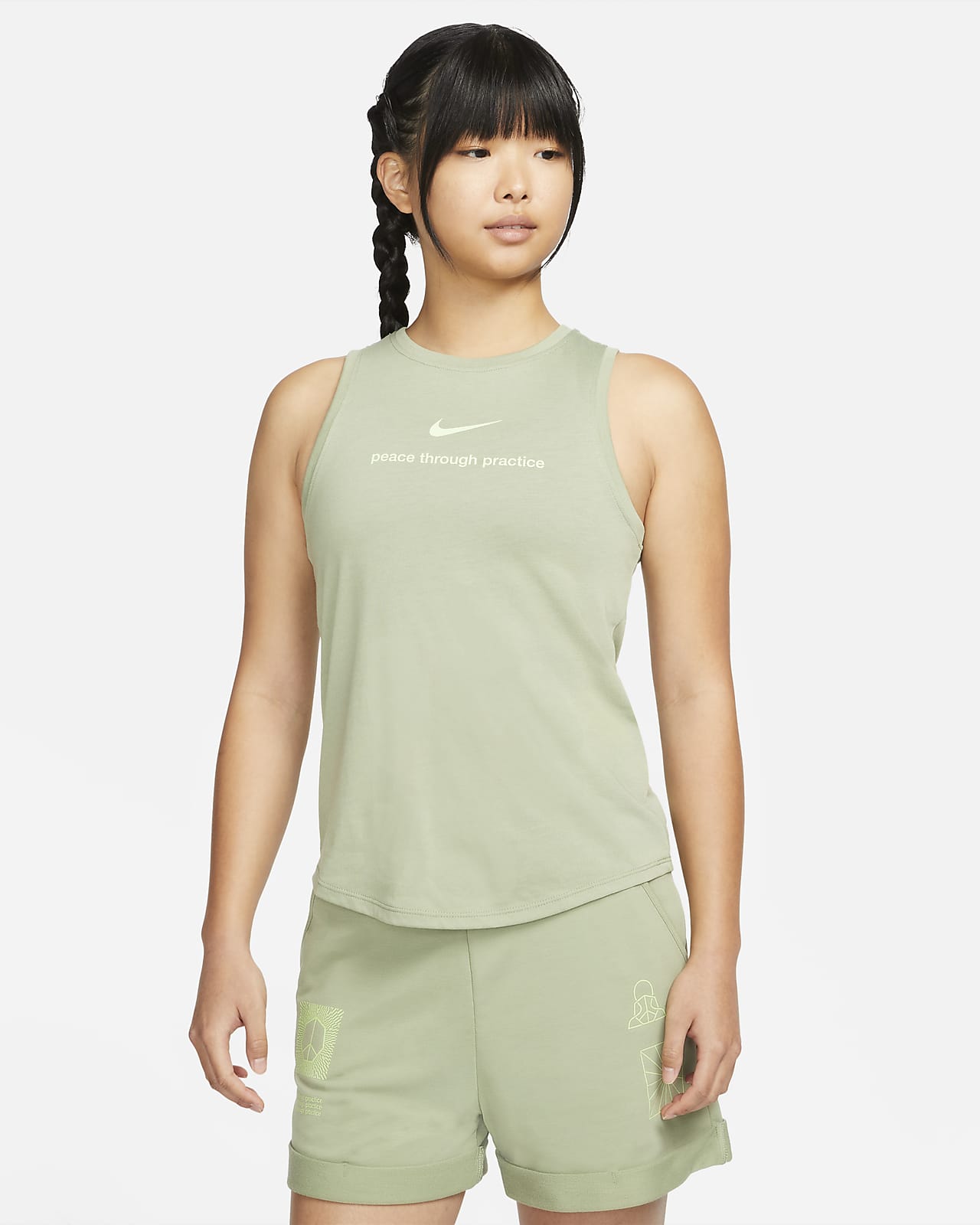 nike womens yoga tank