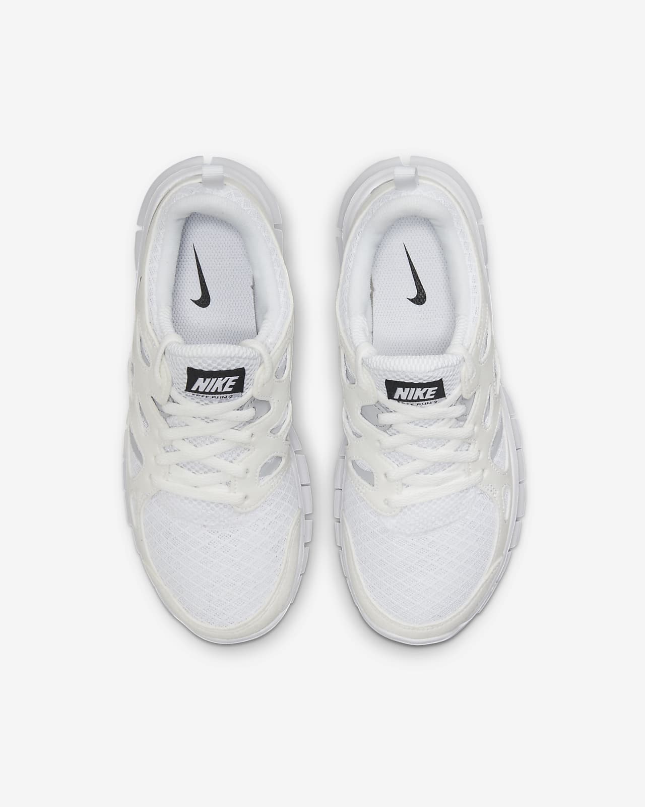 free run in white