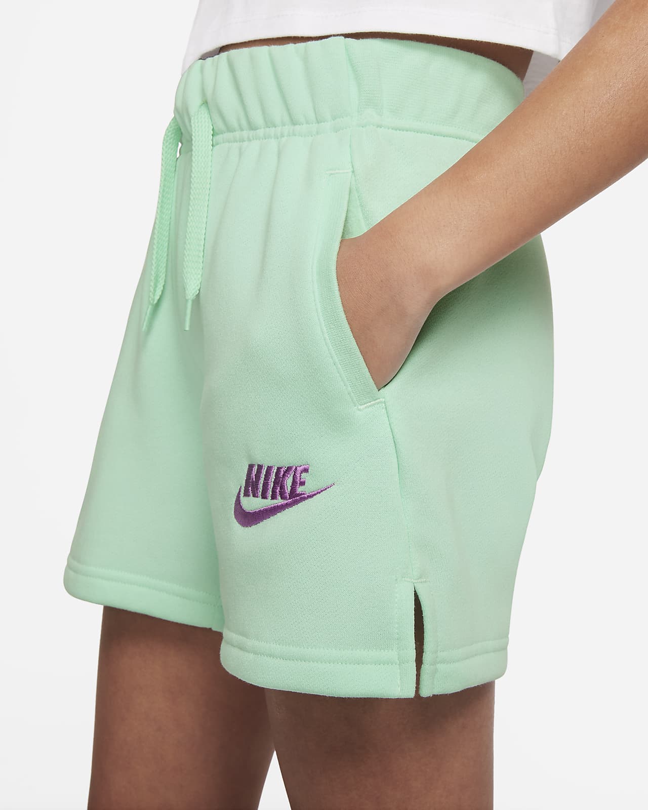 nike sportswear retro terry shorts