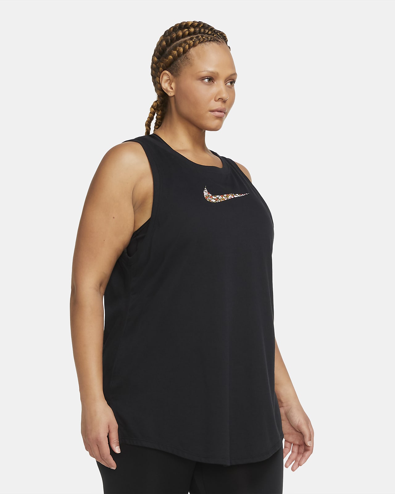 nike dri fit shirts women's plus size