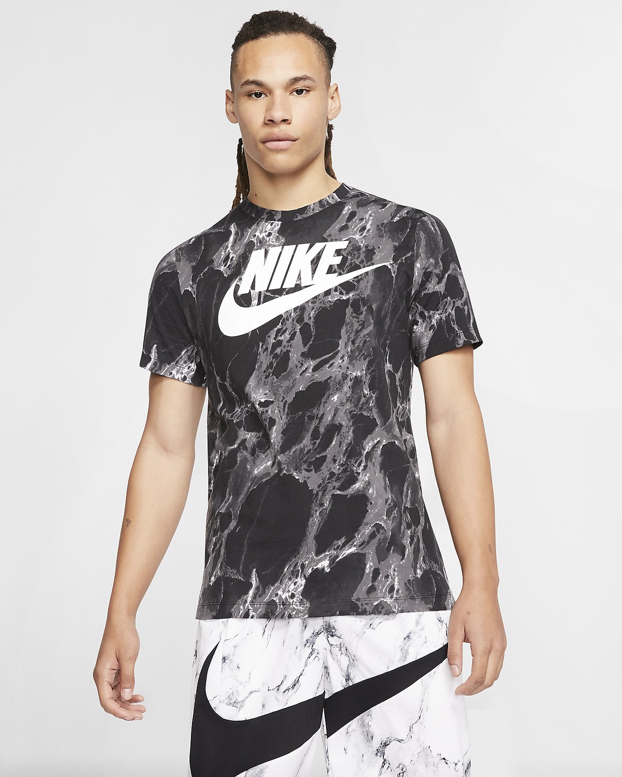 Nike Swoosh Men's Basketball T-Shirt. Nike EG