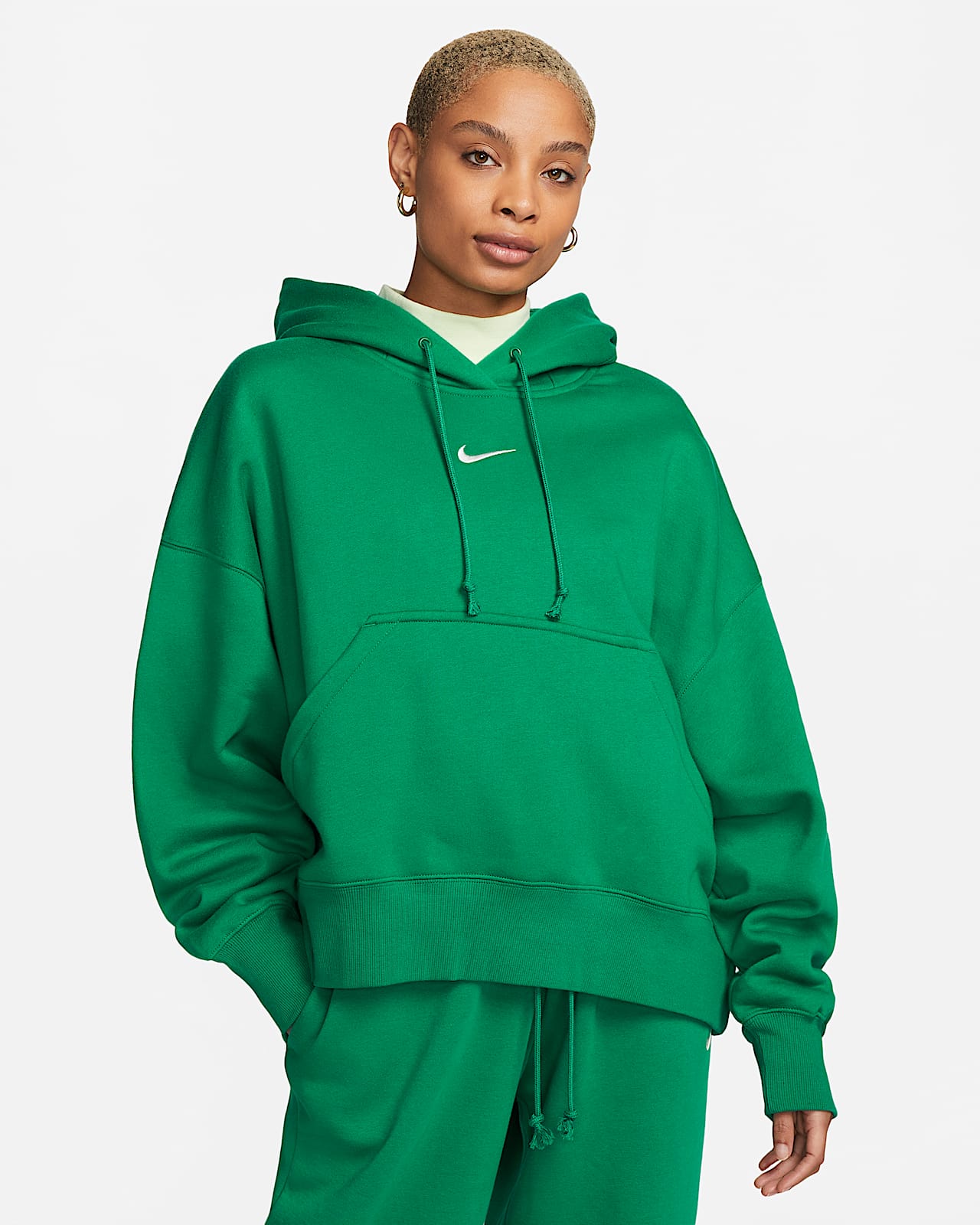 Nike Sportswear Phoenix Fleece Extra oversized hoodie voor dames. Nike NL