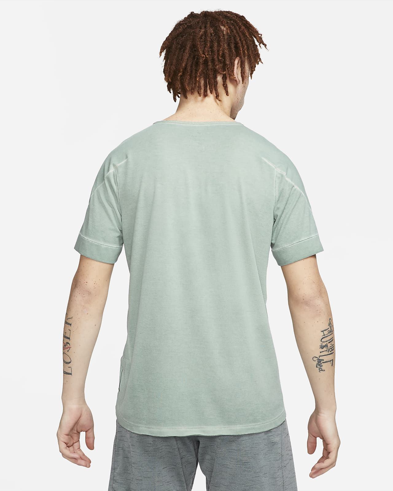 Nike公式 ナイキ ヨガ メンズ ショートスリーブ スペシャルティダイド トップ オンラインストア 通販サイト