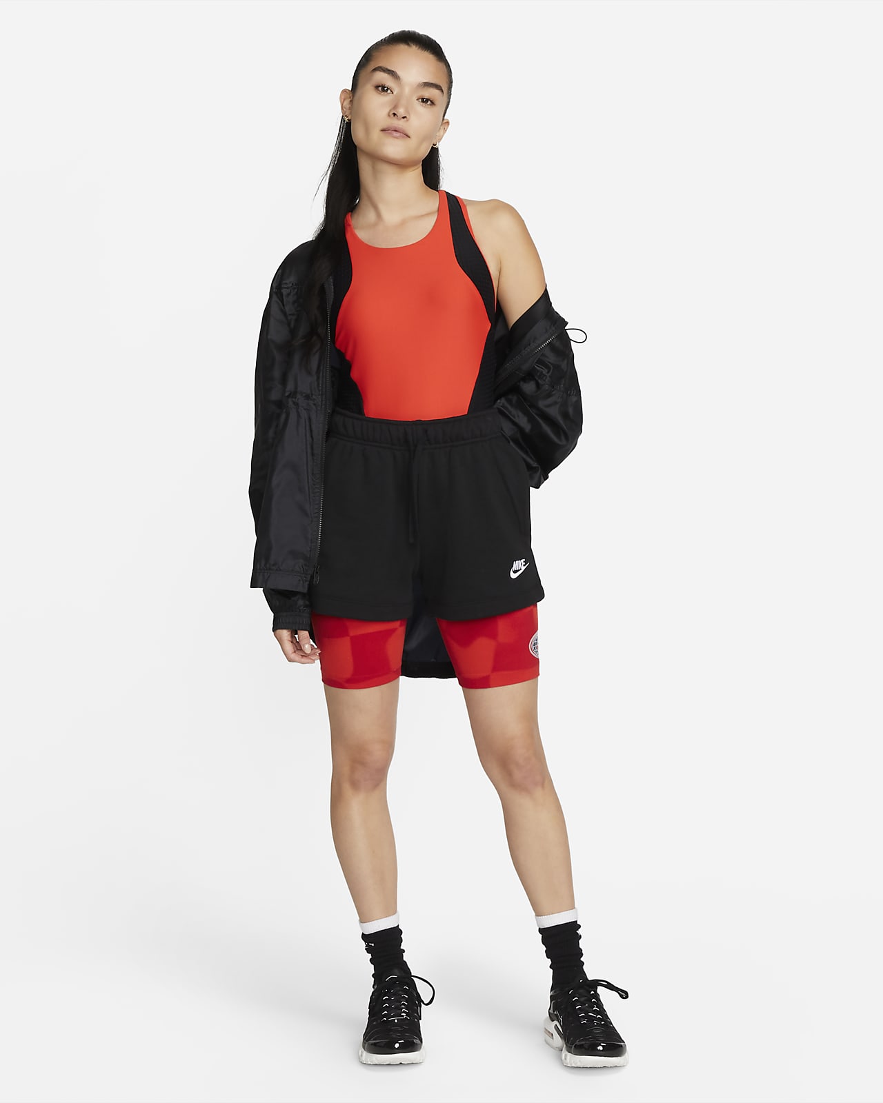 Nike Sportswear Club Fleece Women's Mid-Rise Shorts. Nike VN