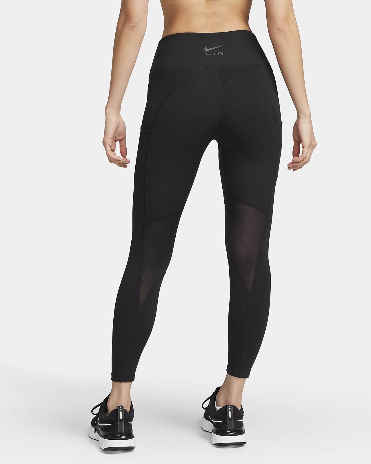 Mus joggen Inschrijven Nike Air Women's Mid-Rise 7/8 Running Leggings with Pockets. Nike ID