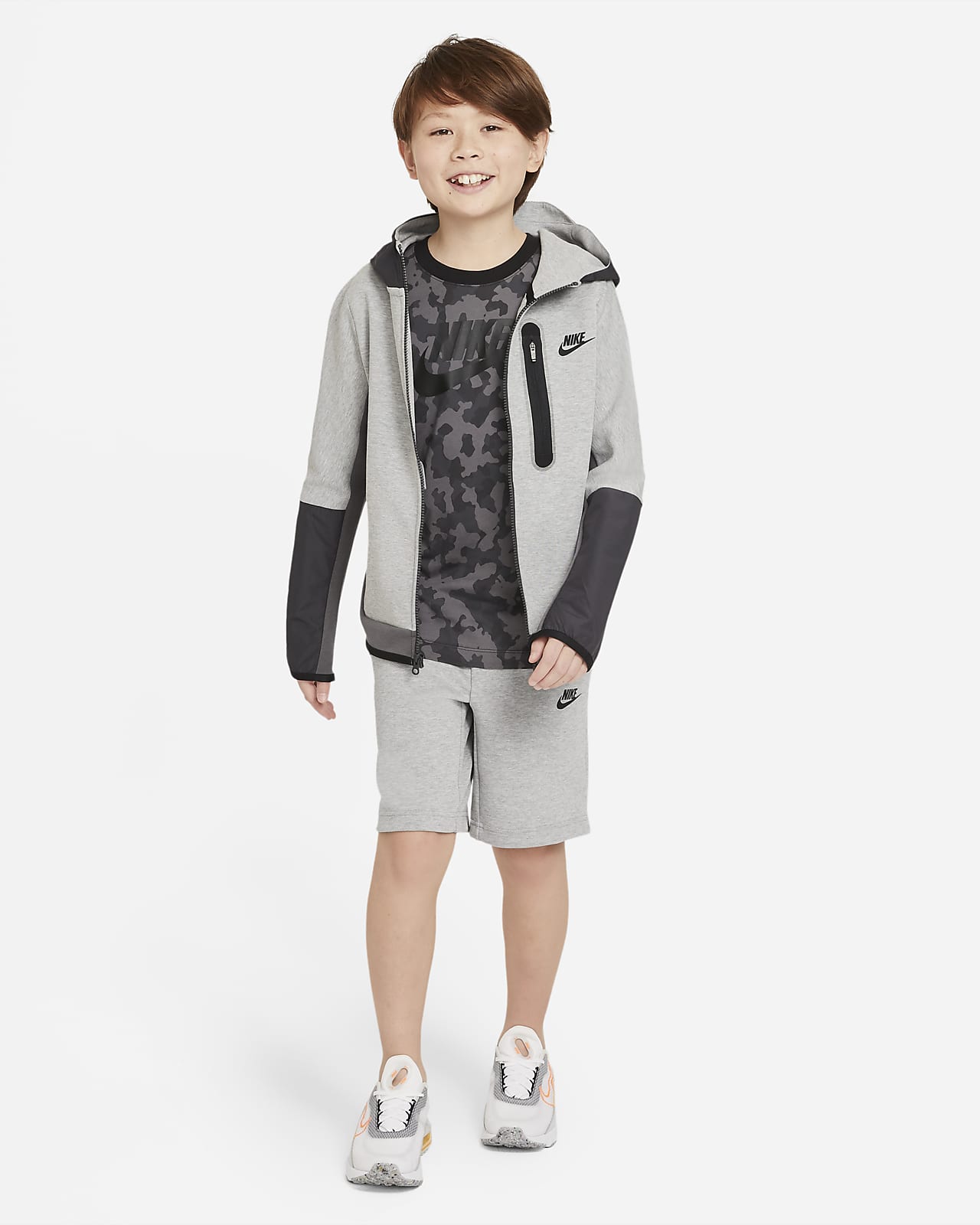 ilegal El diseño Hacer un nombre Nike Sportswear Tech Fleece Pantalón corto - Niño. Nike ES
