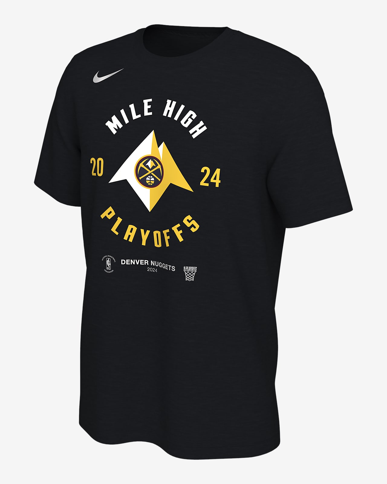 Playera Nike de la NBA para hombre Denver Nuggets