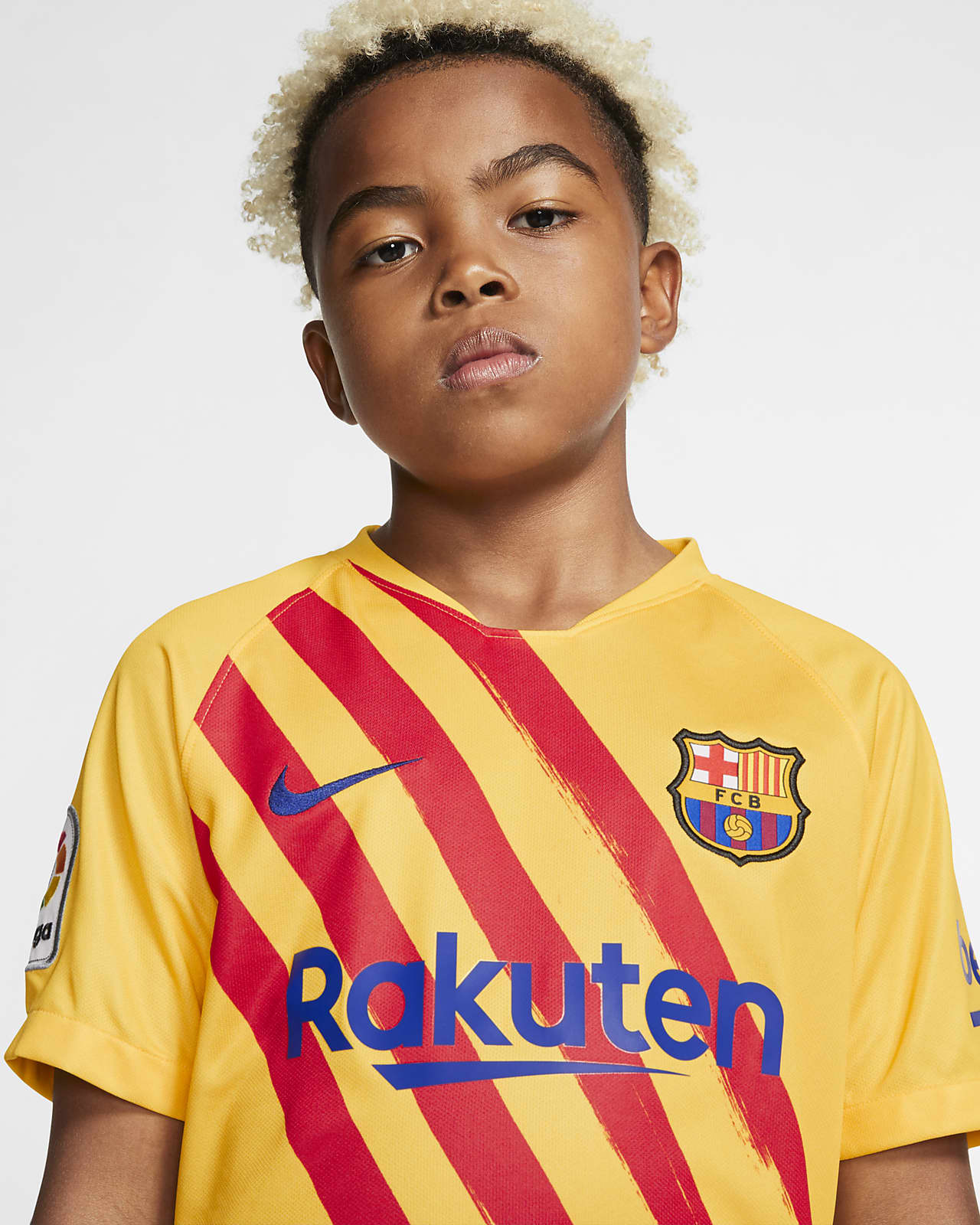 patroon Schatting eindeloos FC Barcelona Stadium Vierde Voetbalshirt voor kids. Nike NL