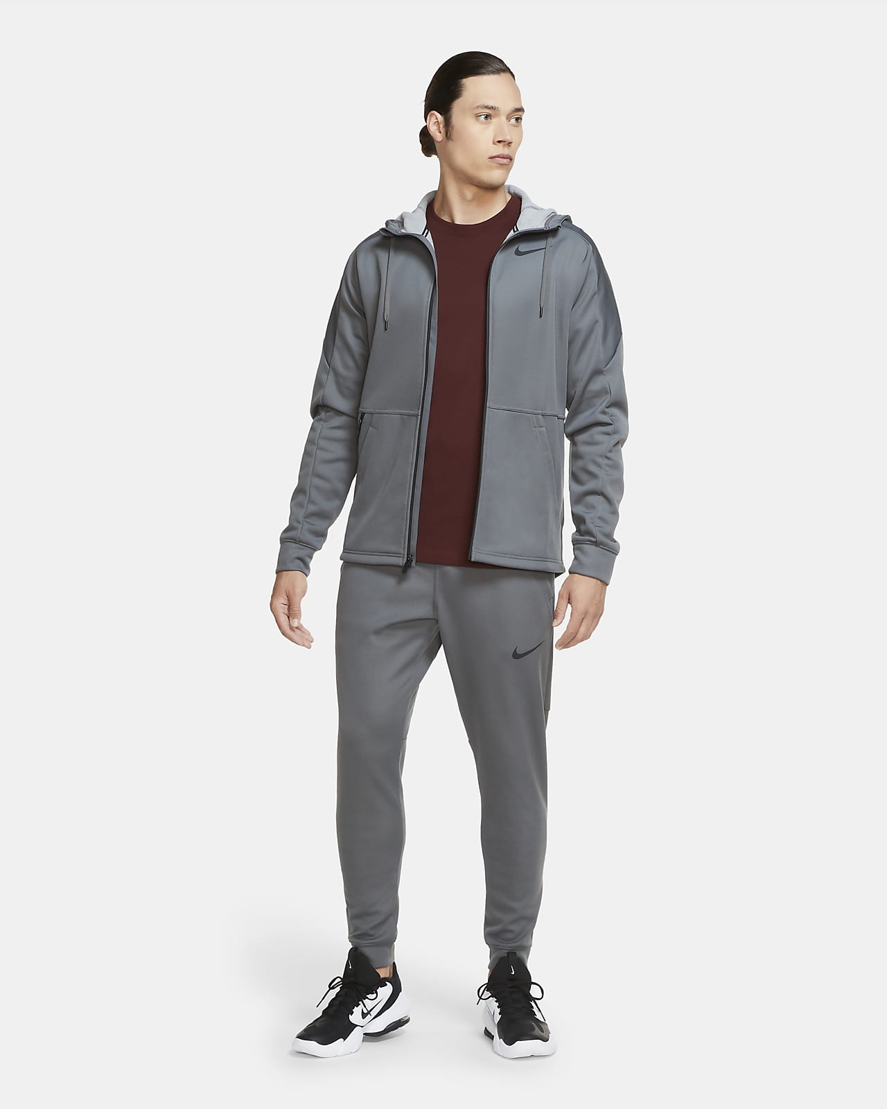 nike training therma track pants