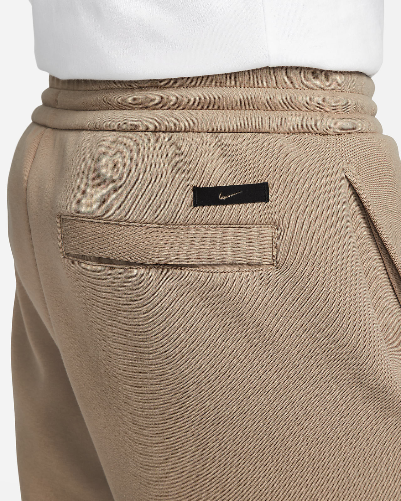 Nike Sportswear Essentials Womens Fleece Pants Tan Sweatpants