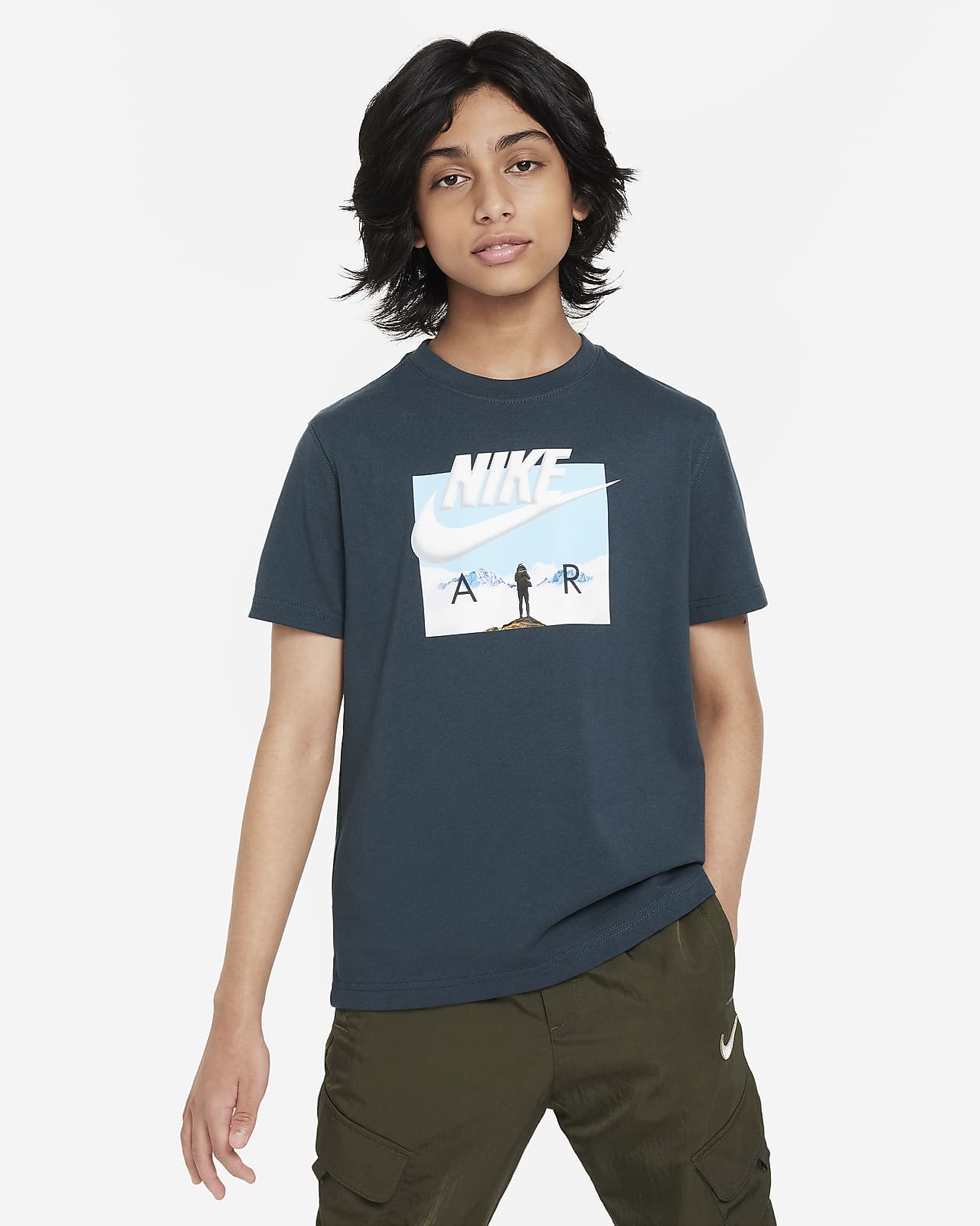 Playera para ni os talla grande Nike Sportswear. Nike