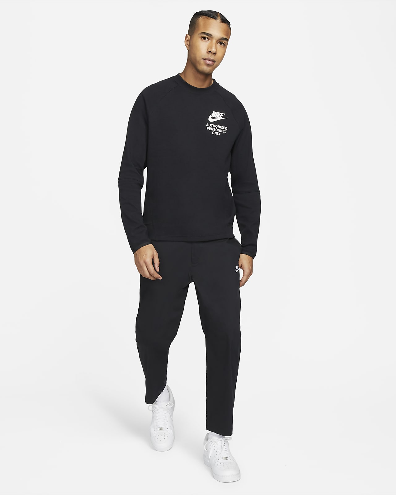 nike graphic crew sweatshirt