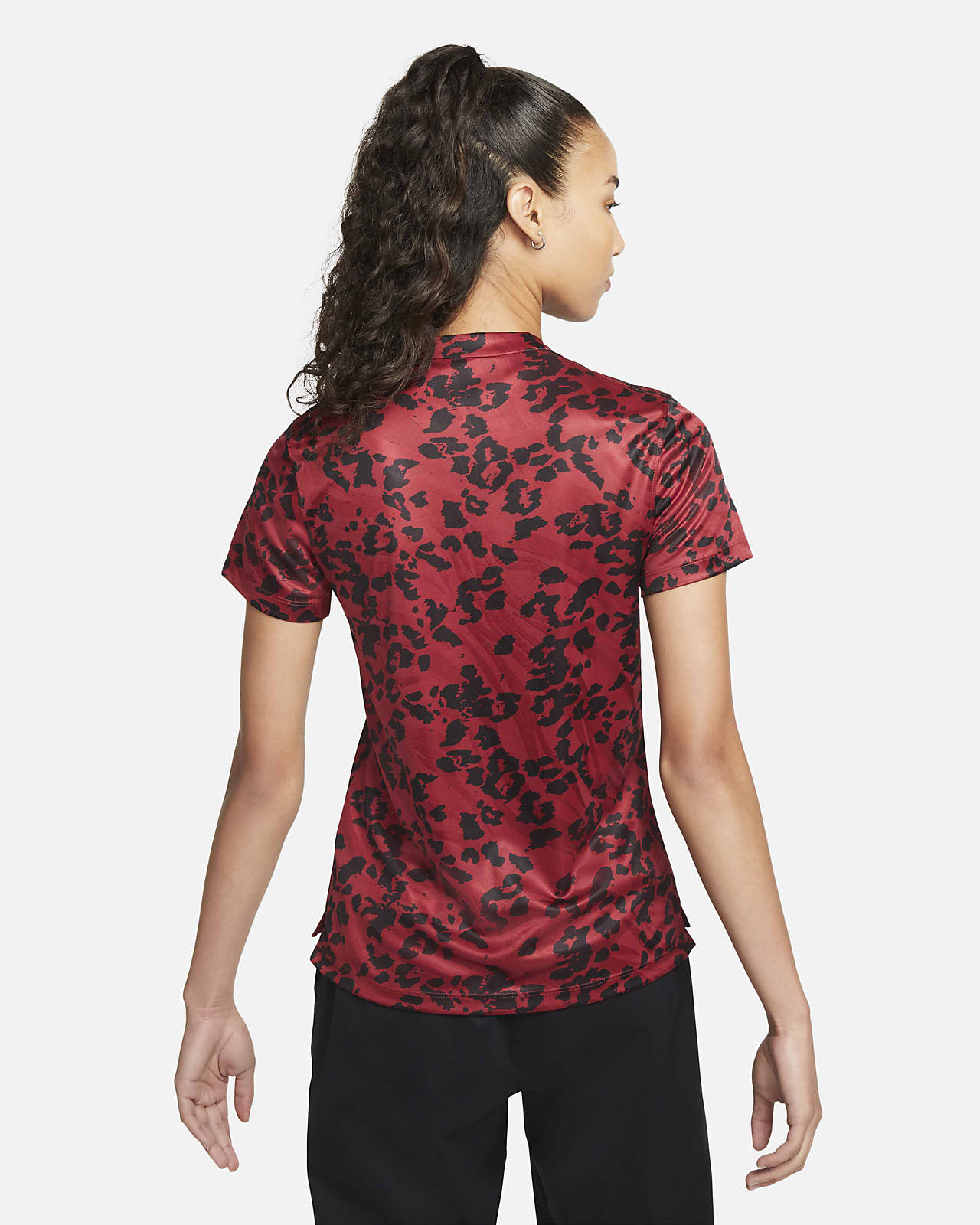 Nike Dri-FIT Victory Golfpolo met print voor dames. Nike BE