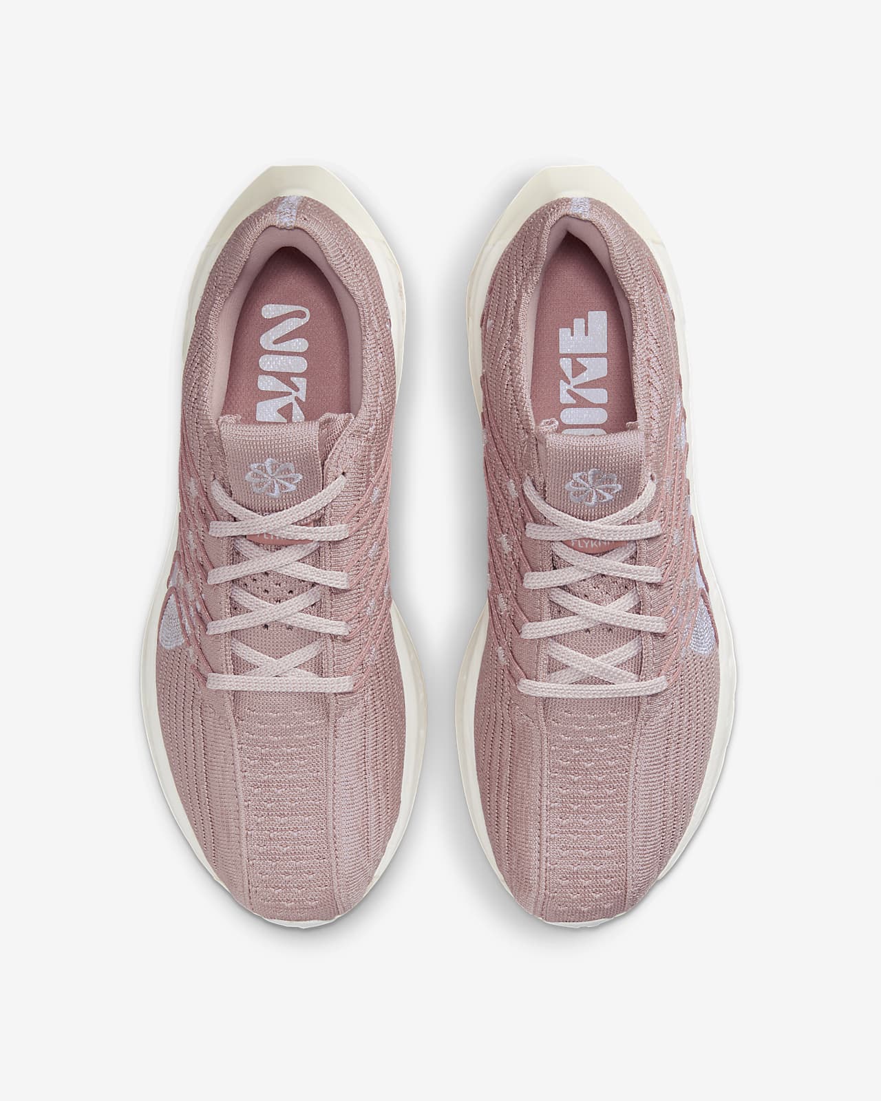 rose gold running trainers