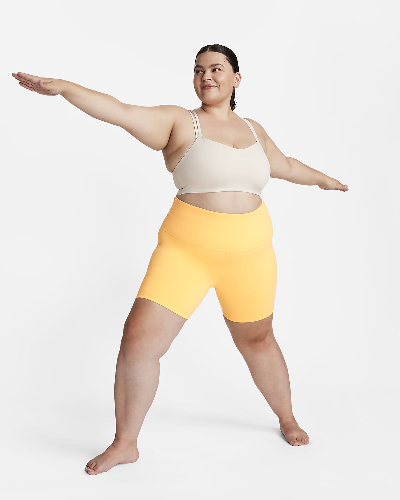 Women's Plus Size Yoga Shorts. Nike CA