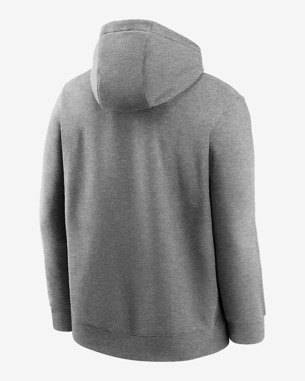 grey hoodie nike mens