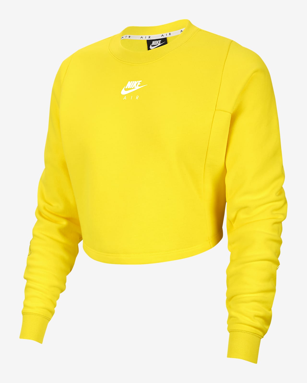 Nike Air Damen Rundhalsshirt. Nike DE NIKE HOODIE NIKE AIR CJ3115 731 | Gelb | 44,99 € | Hoodies