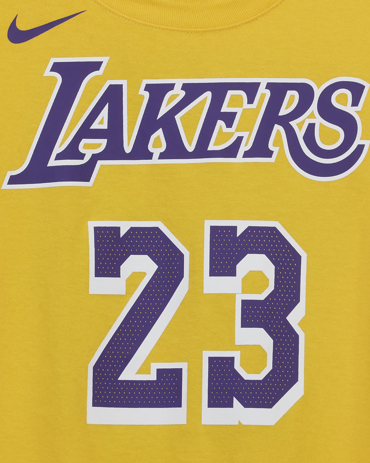LeBron James Lakers Older Kids' Nike NBA Player T-Shirt. Nike LU